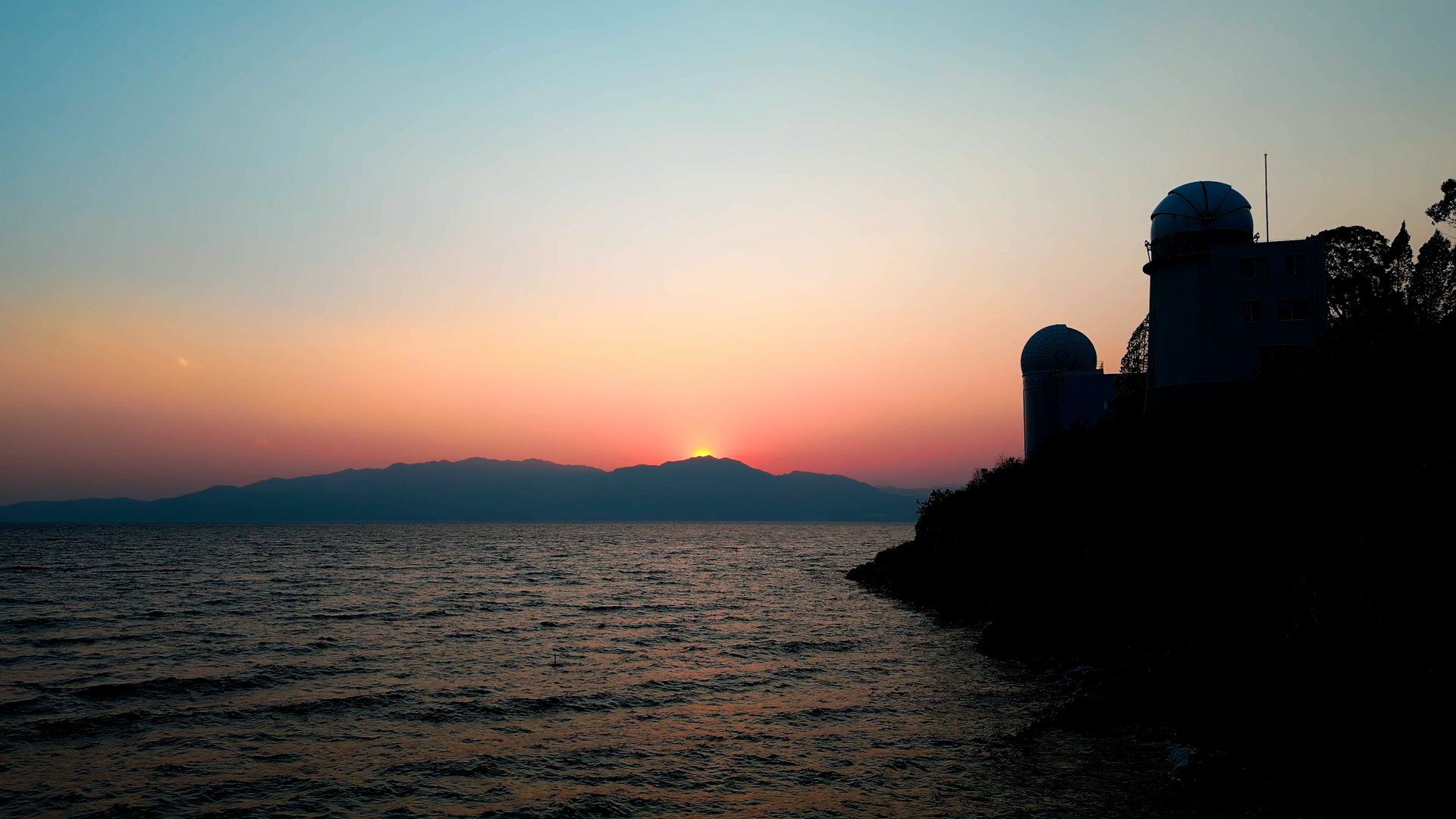 云南省玉溪市抚仙湖航拍