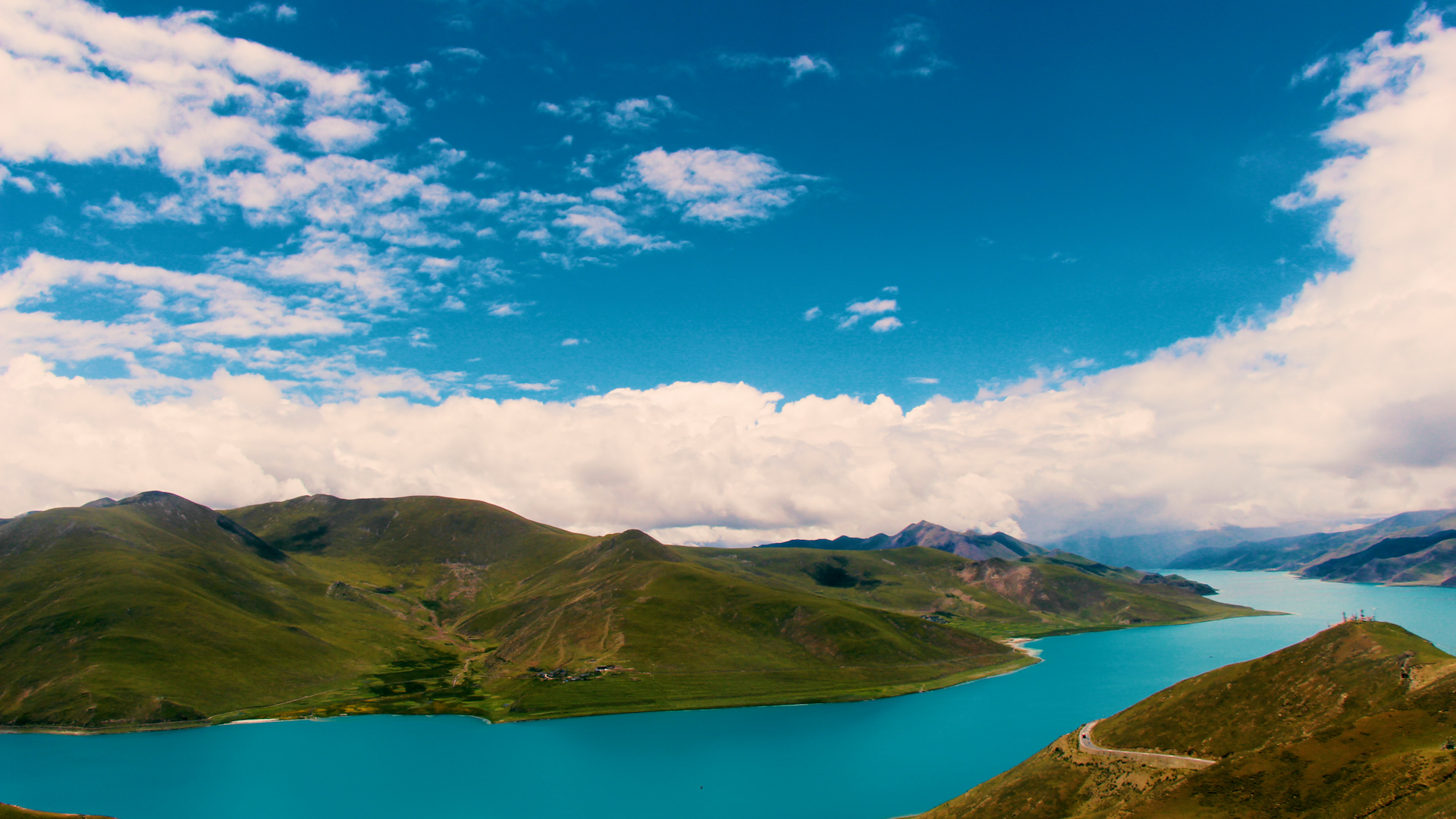 西藏自治区拉萨市航拍