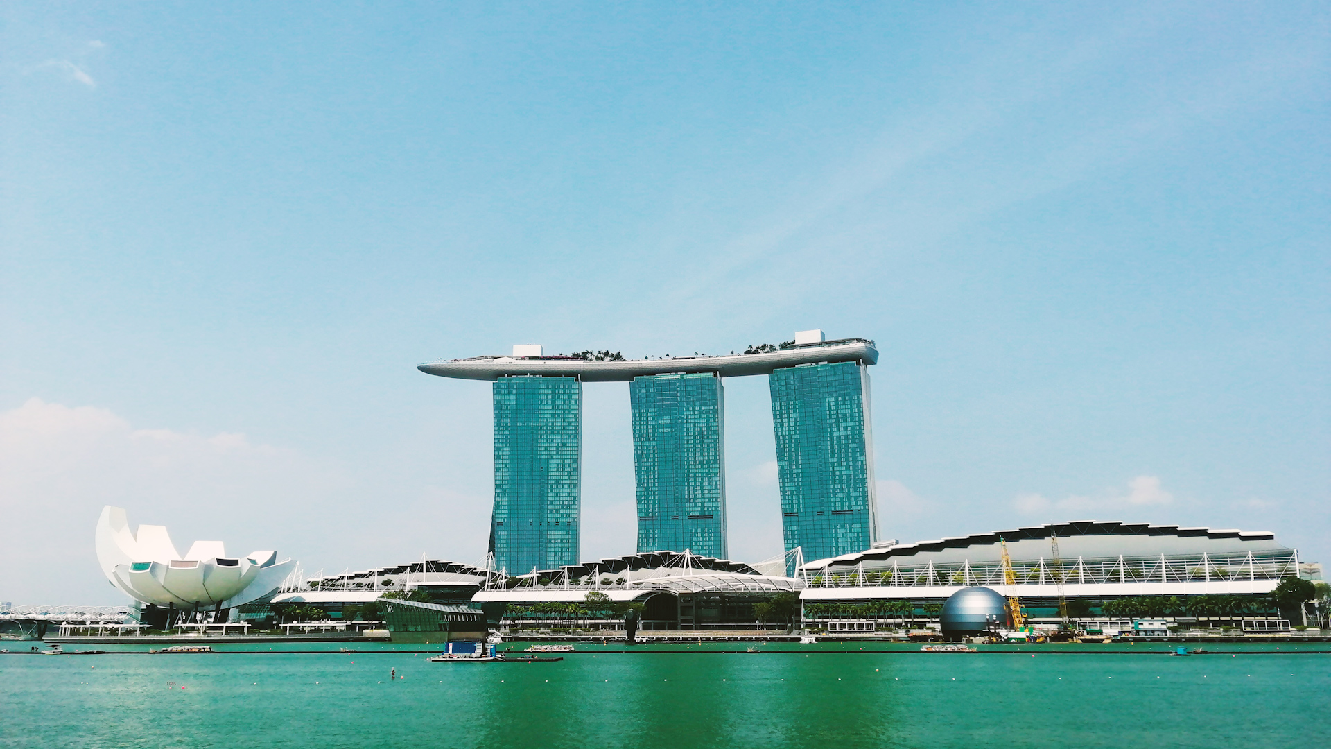 新加坡圣淘沙名胜世界航拍