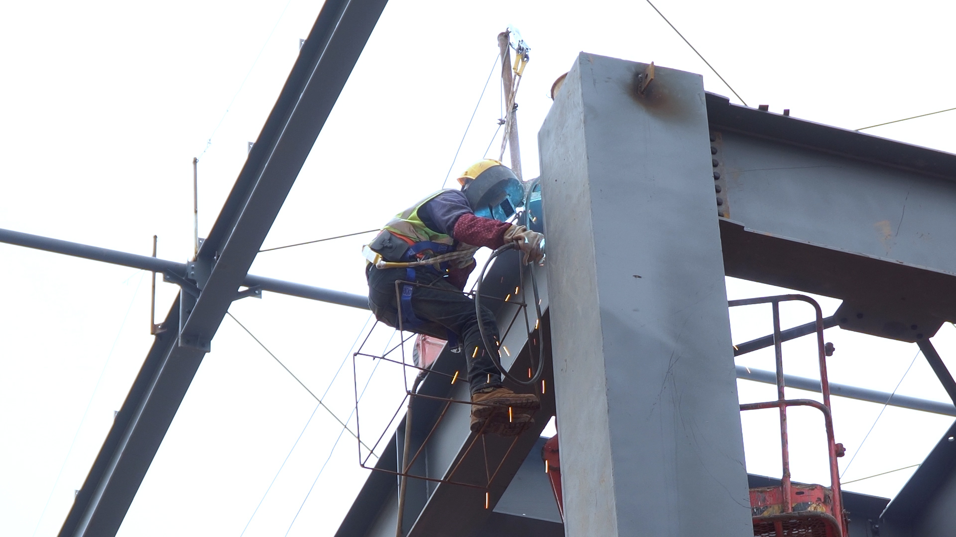 上海宝冶工程进度汇报片